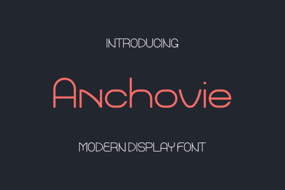Anchovie Font for Web Design