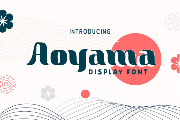 Aoyama Font for Stylish Craft Projects