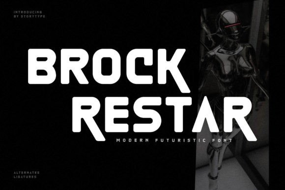 Brock Restar Font Review