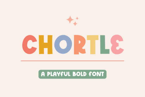 Chortle: A Bold Font for Creative Projects