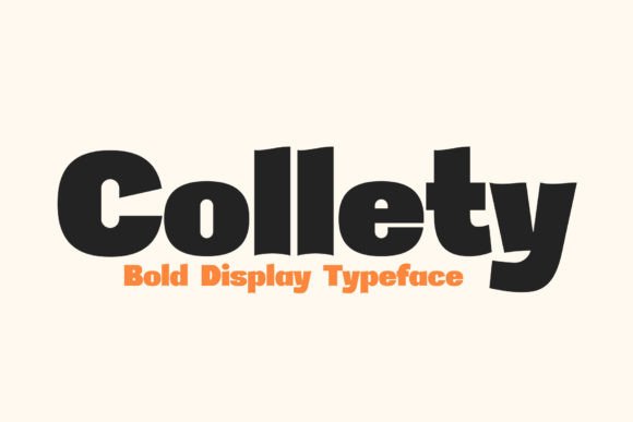 Collety: A Bold Font for Editorial Design