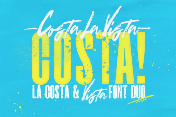 Costa La Vista Font for Web Design