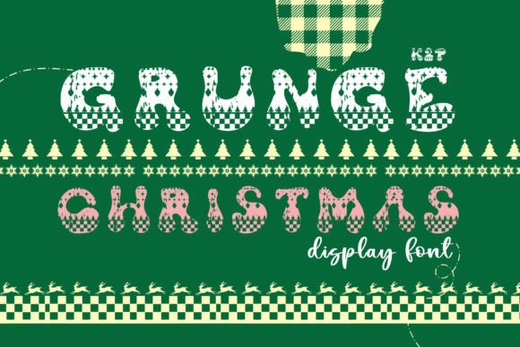 Grunge Christmas Font