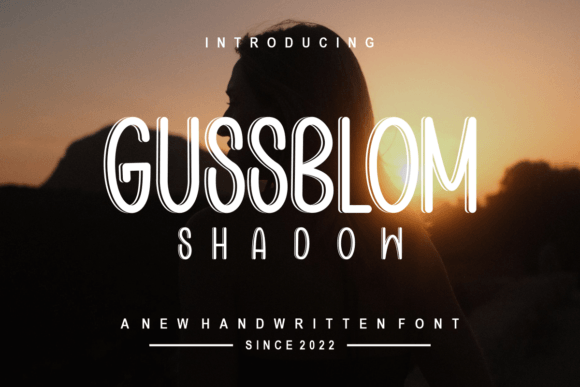 Gussblom Shadow Font Review