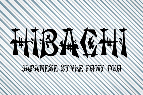 Hibachi: A Japanese-Style Font for Polished Branding