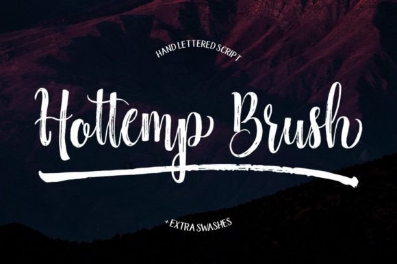 Hottemp Duo Font for Creative Campaigns