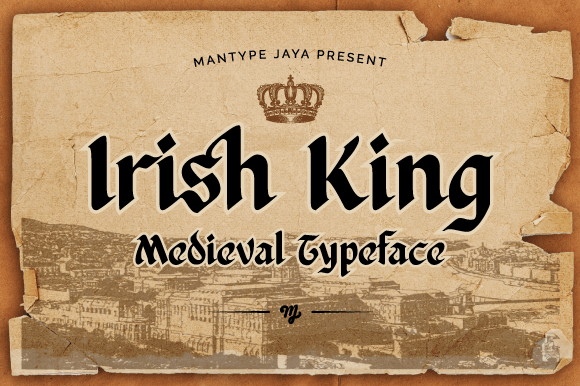 Irish King Font for Web Design
