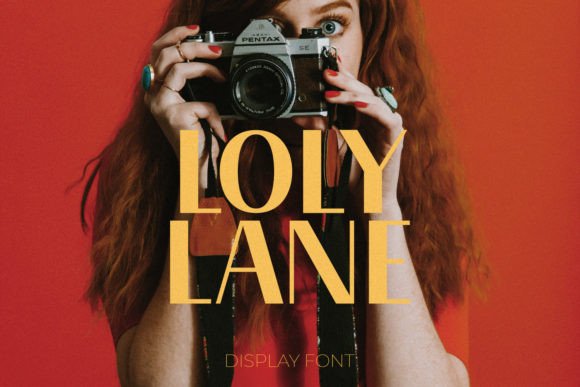 Loly Lane Font for Web Design