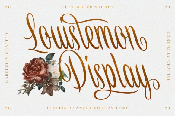 Louislemon Font: Elegant Display Type