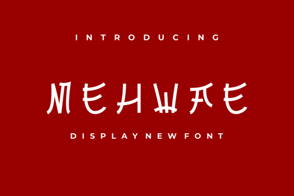 Mehwae Font for Creative Makers