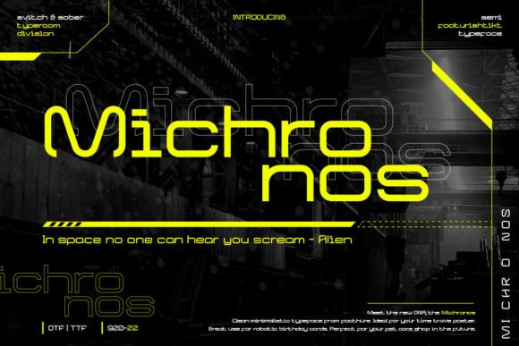 Michronos: A Modern Font for Business