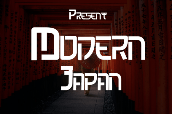 Modern Japan Font for Elegant Branding