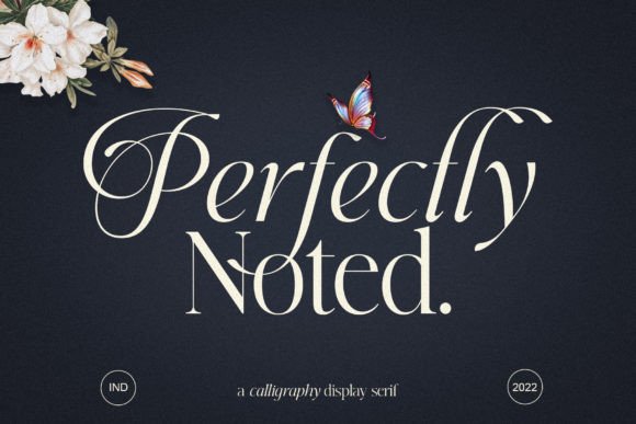 Perfectly Noted Font