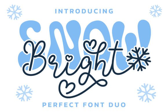 Snow Bright Duo Font for Creative Brands