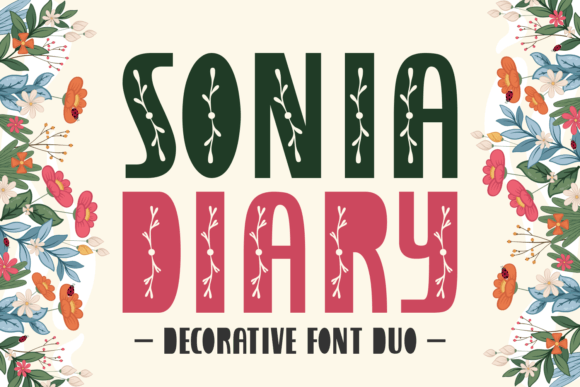 Sonia Diary Font for Business Branding